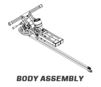One Man Hole Post Borer - Body Assembly